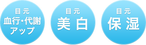 血行・代謝アップ 美白 保湿