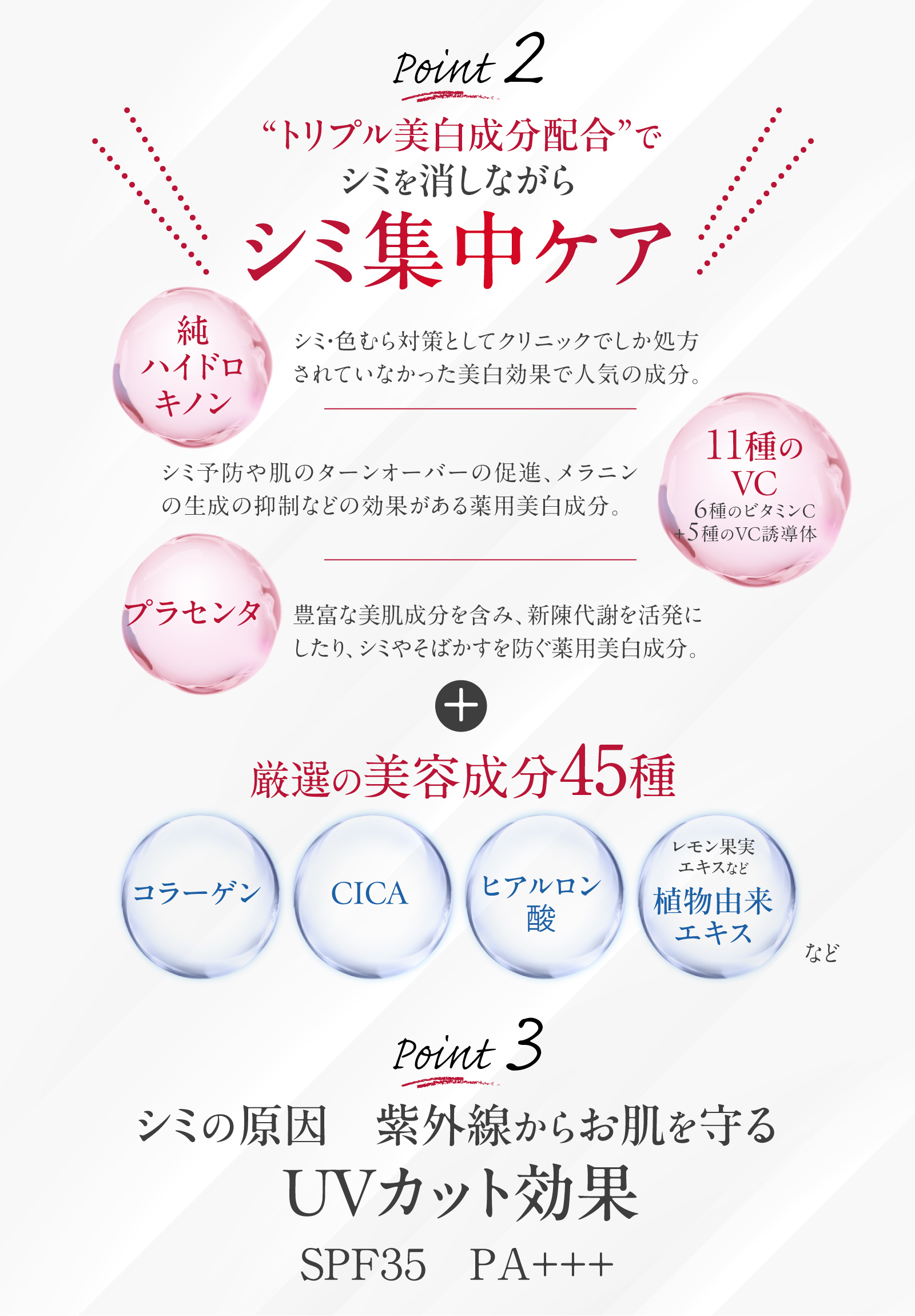 レディブラン　薬用美白シミキールパックVC＆シミキールコンシーラー