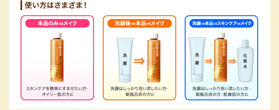使い方はさまざま!